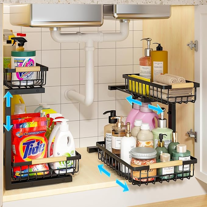 REALINN Under Sink Organizer