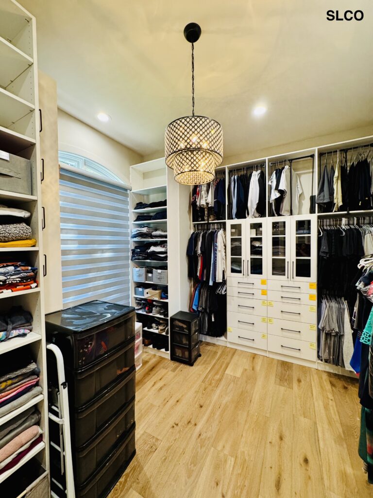 Primary Closet after 3